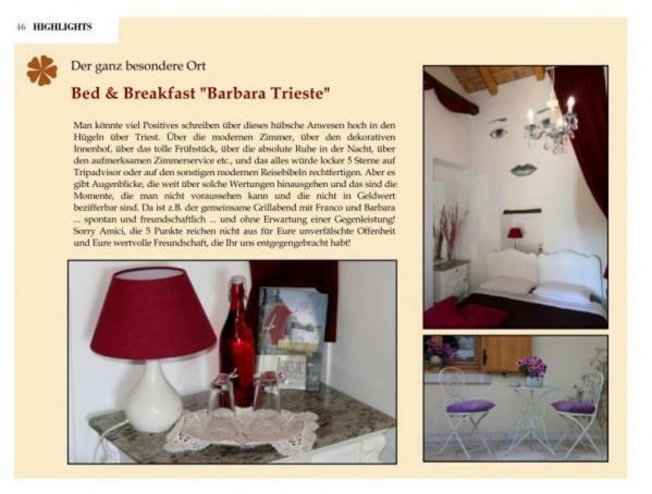 Bed & Breakfast Barbara Borgo Grotta Gigante 외부 사진